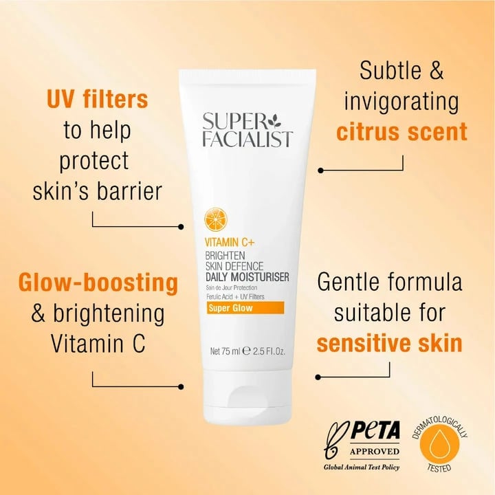 Krem hidratues për fytyrë Super Facialist Vitamin C, 75ml 