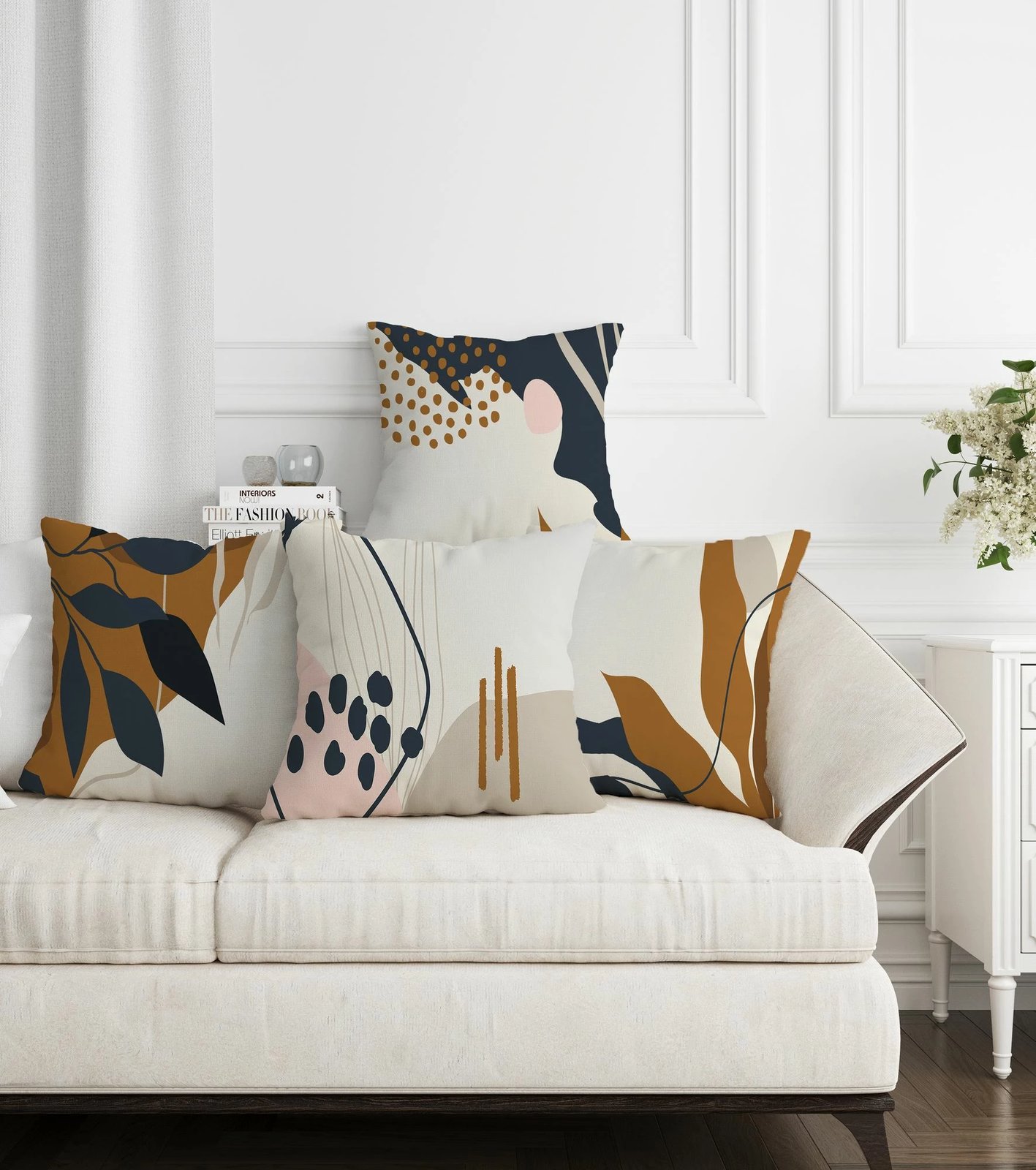 Set mbulesash jastëku (4 copë), dizajn Aberto, ASR-plw4 - 18