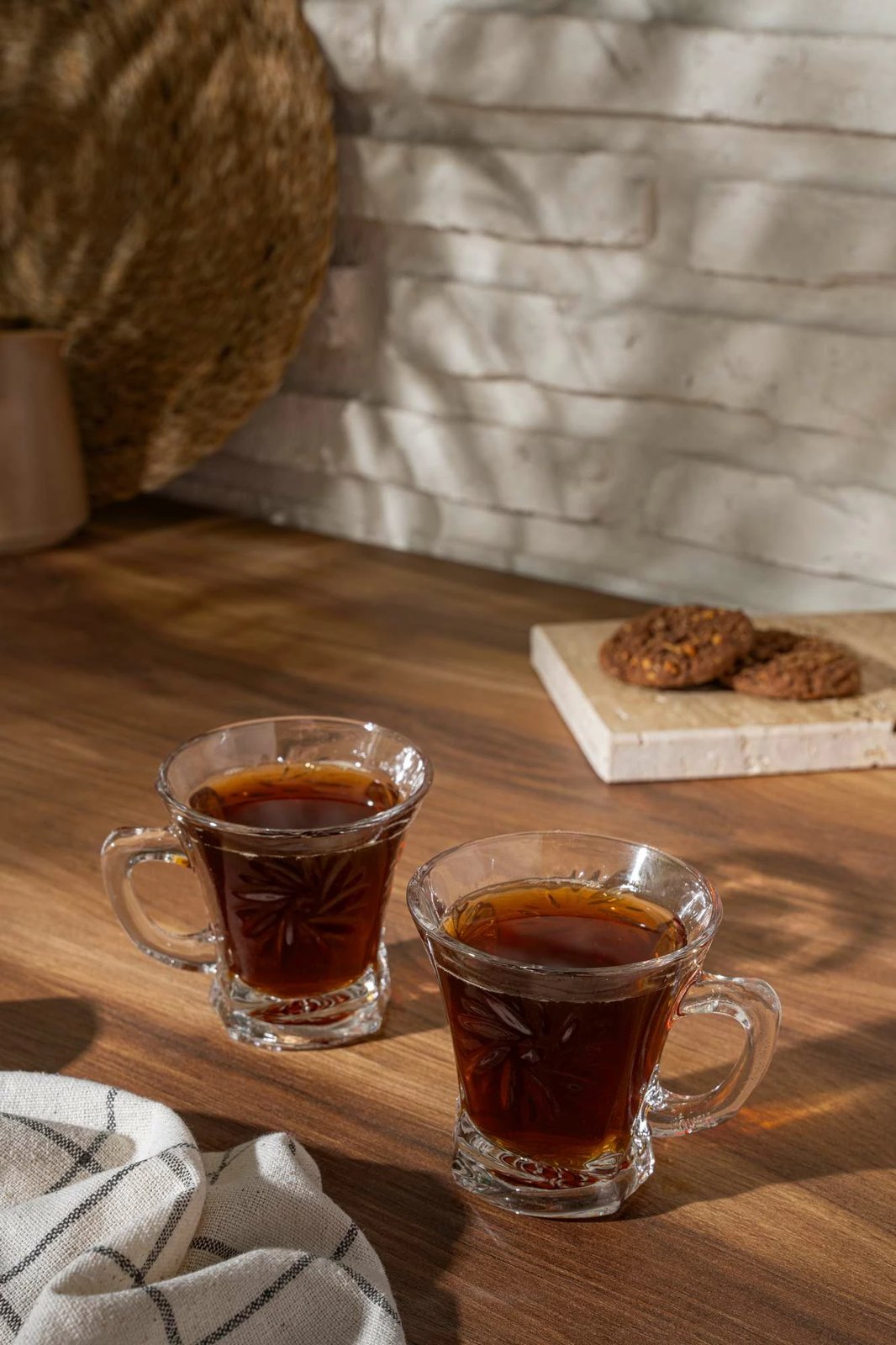 Set filxhanash kafeje prej xhami, 6 copë, Hermia Concept, CP0990GCL