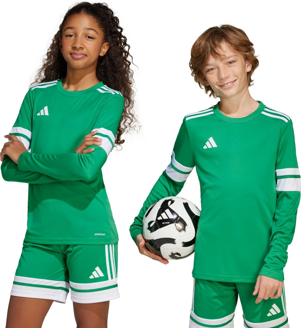 Maicë me gjatësi të gjatë për fëmijë adidas, e gjelbër