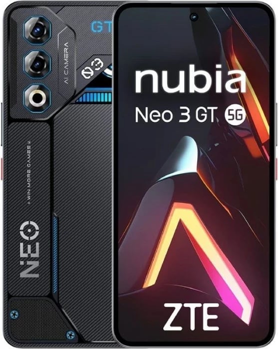 Celular Nubia Neo 3 GT 5G, 6.8", 12 GB RAM, 256 GB, Gri