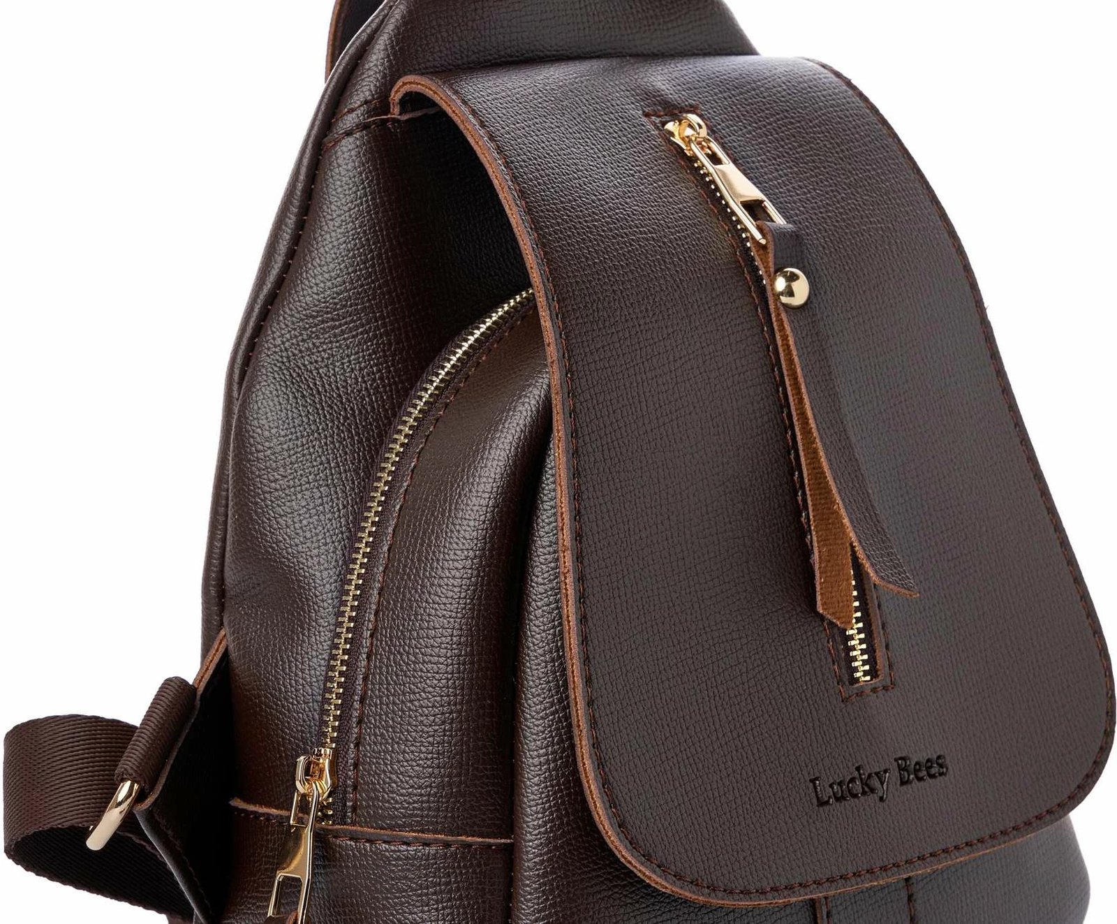 Çantë shpine Lucky Bees, kafe, 945 v2