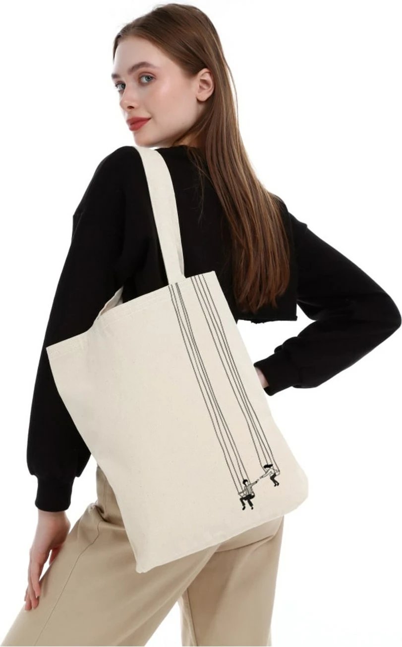 Tote bag Zoozie Bags, krem, 1195
