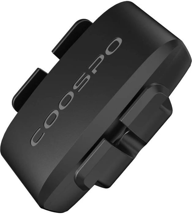Sensor kadence Coospo BK9C për biçikletë, Bluetooth 5.0 dhe ANT+, i zi