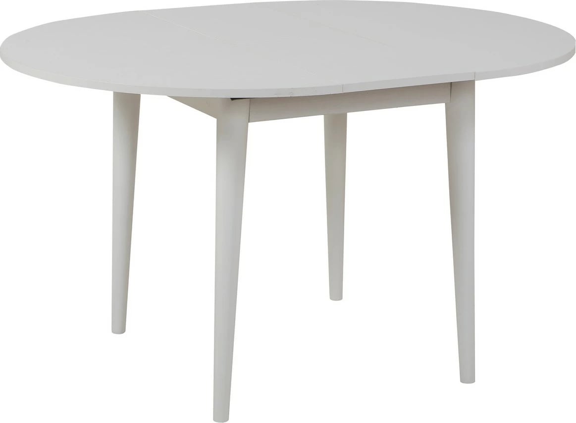 Set tavoline me karrige për ngrënie, zgjatshme, Skye Decor Vina 1053, e bardhë, antracit, 5 copë