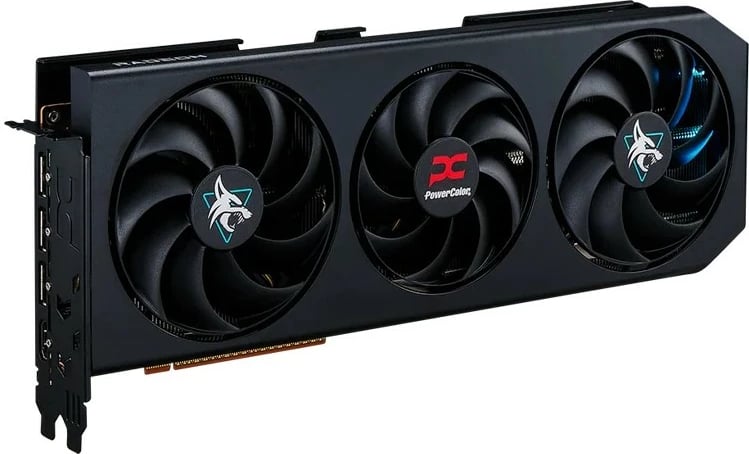 Kartelë grafike PowerColor Hellhound Radeon RX 9070, 16 GB, GDDR6, PCI Express x16 5.0, e zezë