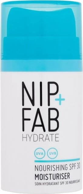 Krem fytyre me SPF NIP+FAB Hydrate Nourishing Moisturiser SPF30 për femra, 50ml