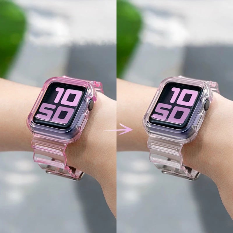 Rrip dhe mbështjellës Hurtel për Apple Watch 4/5/6/SE 40mm, i zi