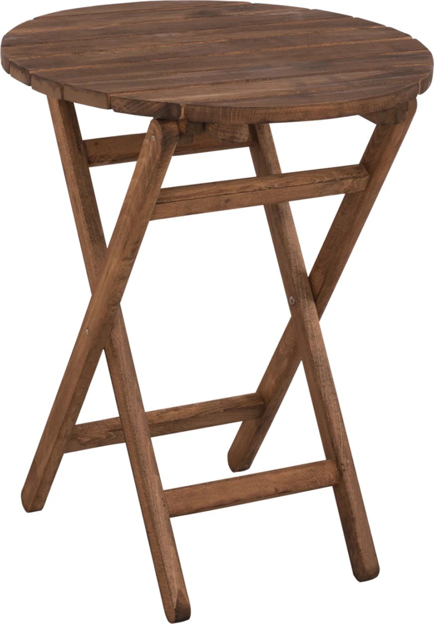 Tavolinë për drejtorë, ngjyrë arre, FH5653.01, Φ60cm