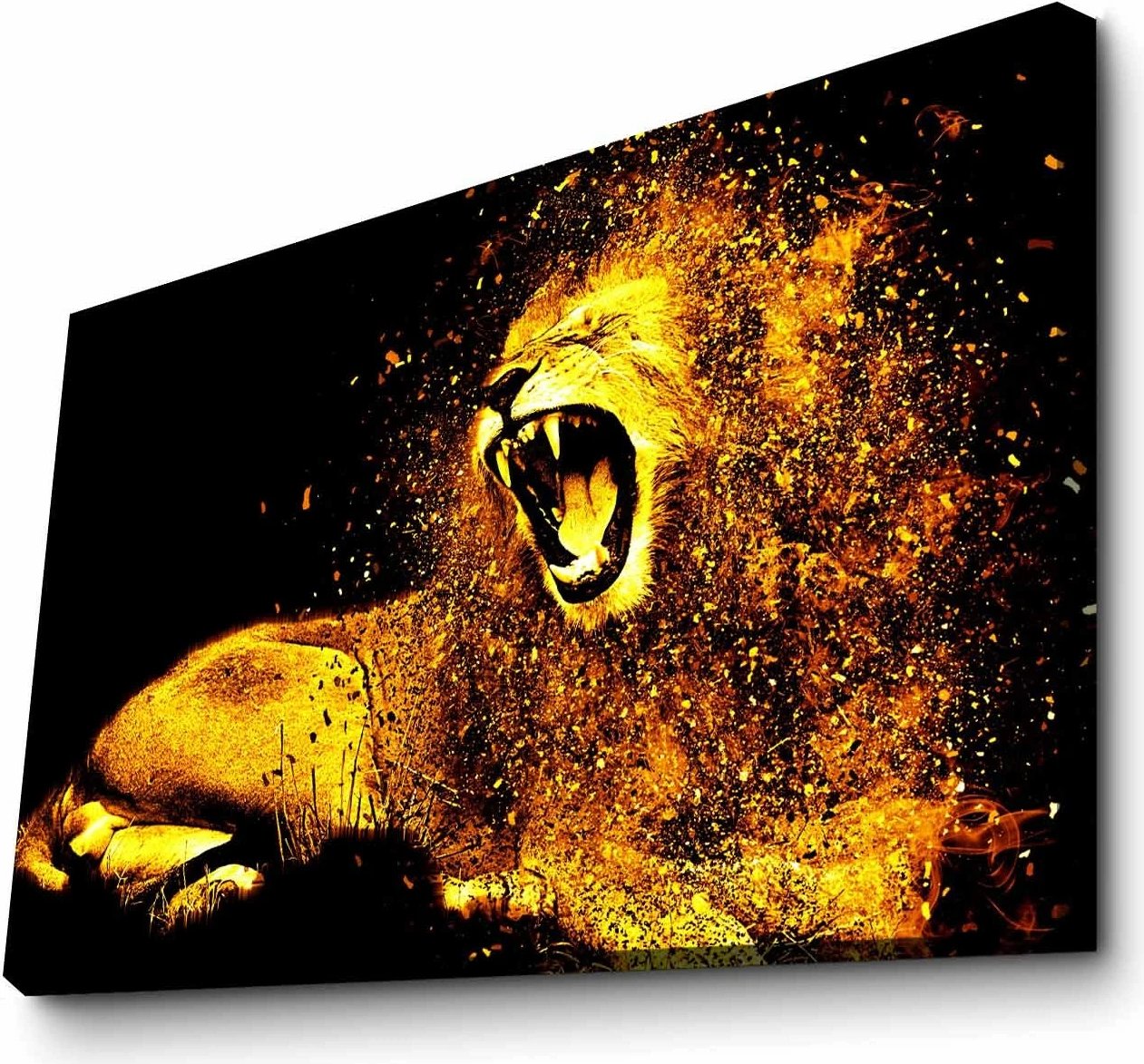 Pikturë dekorative në kanavacë, shumëngjyrëshe, 45x70cm, 45702021C-019