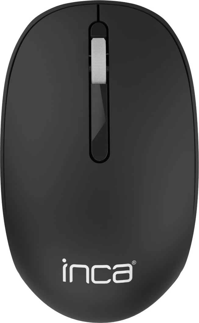 Maus Inca IWM-241RS, wireless, 1200 DPI, Candy Design 3D, e zezë
