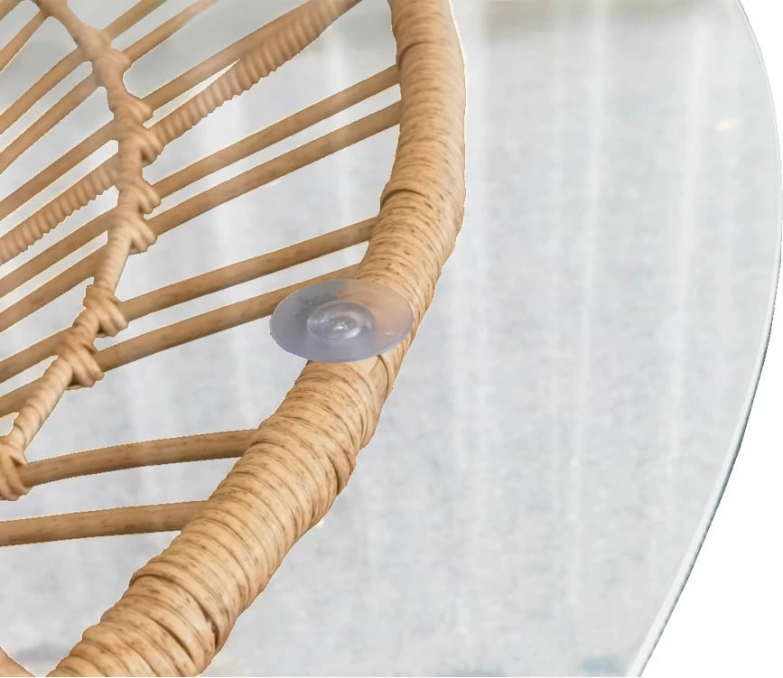 Tavolinë Prisma, natyrale, 130x130x74cm