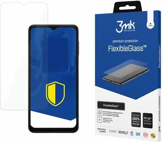 Mbështjellës xhami hibrid 3MK FlexibleGlass për Samsung Galaxy A13 5G A136, Transparent