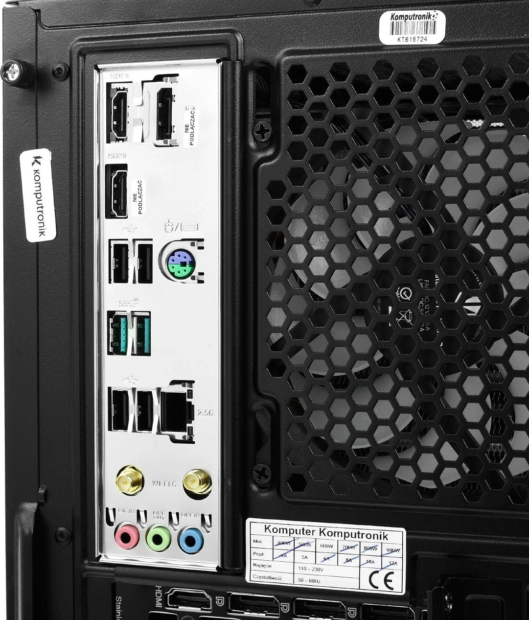 Kompjuter Infinity Ultimate X514 [B20], i5, RTX 4070 Super, 64GB RAM, 2TB SSD, W11H, ngjyrë e zezë