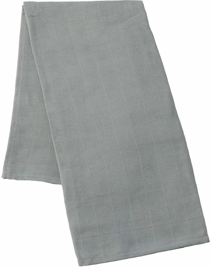 Pelenë pëlhure pambuku, New Baby, Softy, 70 x 70 cm, gri dhe e bardhë, set 4 copë