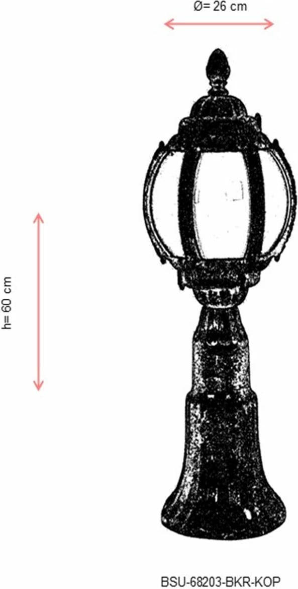 Llambë muri për jashtë, Opviq, BSU-68203-BKR-KOP