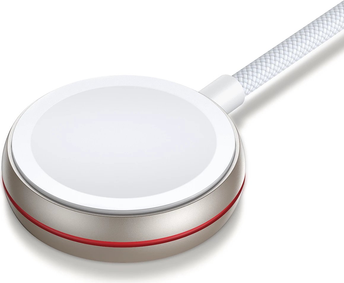 Karikues wireless për Apple Watch Joyroom S-IW011, 1.2m, USB-C, Bardhë