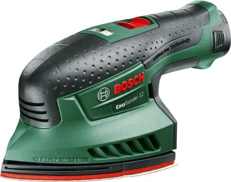 Multi-shlajfer Bosch EasySander 12, 2.5Ah, Li-Ion, jeshil