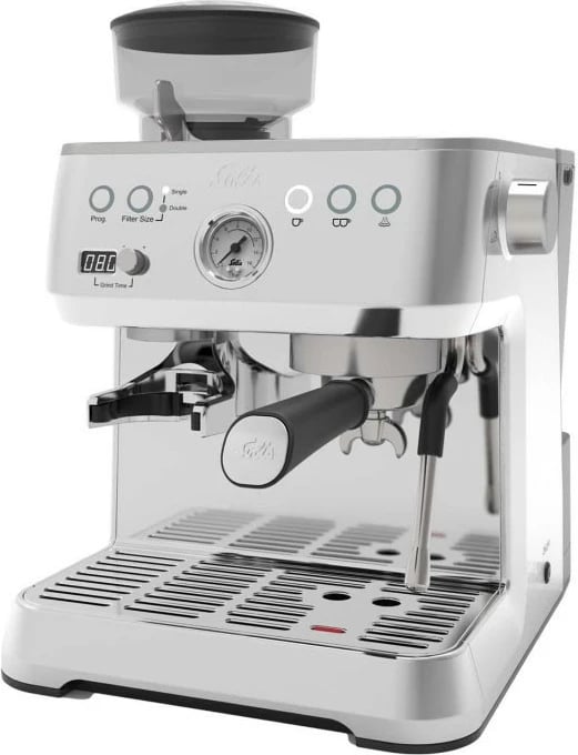 Makine kafeje Solis Grind & Infuse Perfetta, me mulli, 2.6L, Çelik