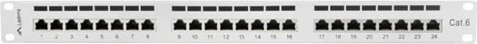Patch panel Lanberg PPS6-1024-S, 1U, Gri