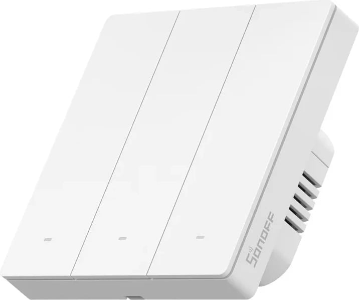 Switch i mençur Sonoff M5-3C-86W, 3 kanale, i bardhë