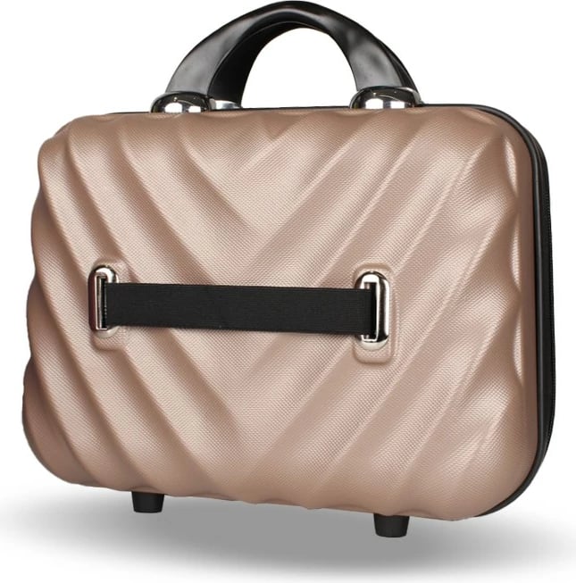 Çantë për make-up, ngjyrë ari, Zoozie Bags, 7156