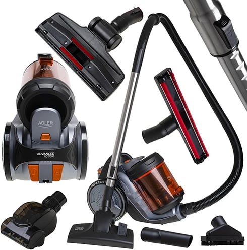 Fshesë me korrent pa thes ciklonike, Adler AD 7065, 700W, 17.000Pa, depozitë 1.6L, kabllo 7m