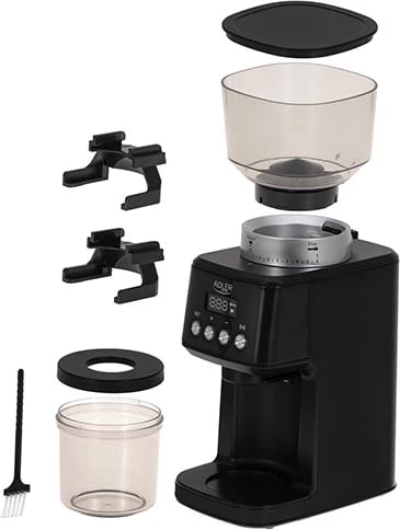 Bluarëse kafe, Adler AD 4300, 31 nivele bluarjeje, hinkë 300 g, 180W Bluarëse kafe, Adler AD 4300, 31 nivele bluarjeje, hinkë 300 g, 180W