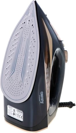 hekur me avull, Camry CR 5036, 3400W, shollë qeramike, depozitë 360ml, zi-ari