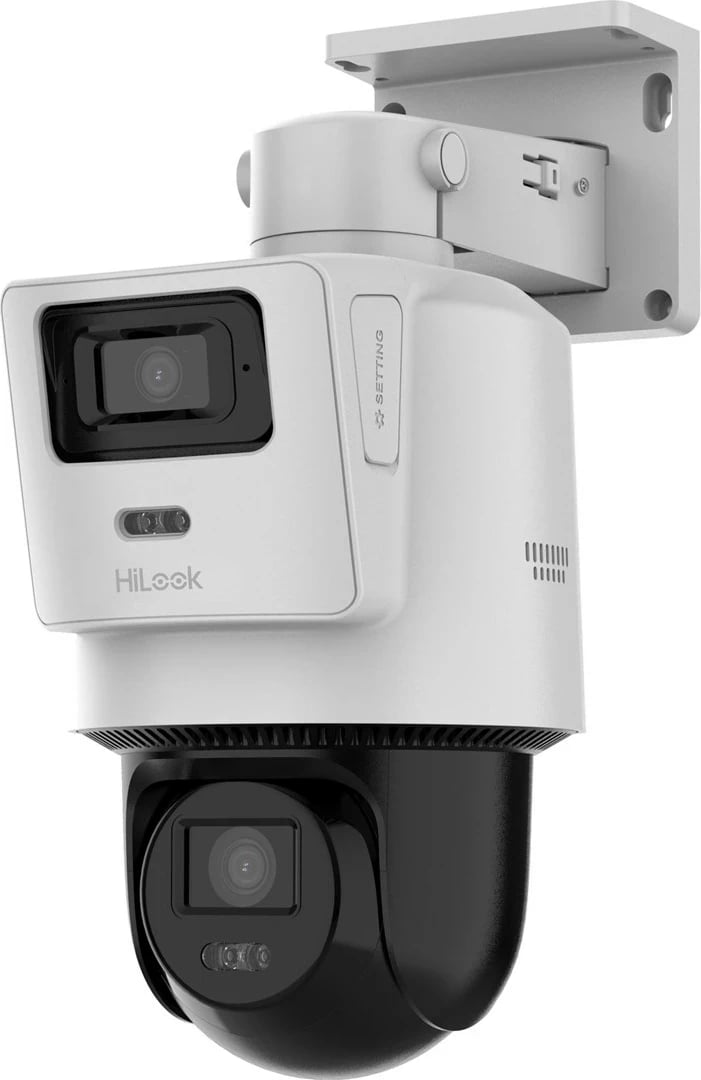 Kamerë IP HiLook PTZ-D4 Dual, 8MP (4MP+4MP), bardhë/zi