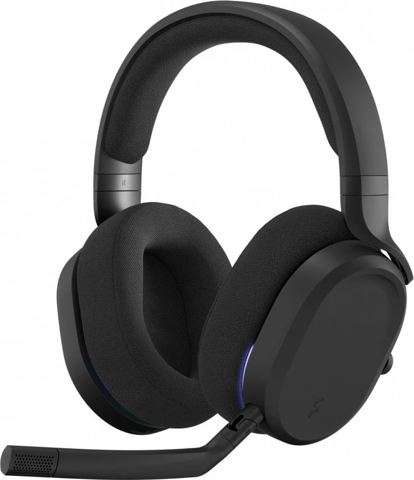 Kufje Fractal Design Scape Dark, wireless, mikrofon i shkëputshëm, e zezë