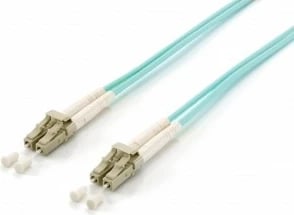 Kabllo optike OM3 LC/LC Equip 20m, 10 Gbit/s, turquoise