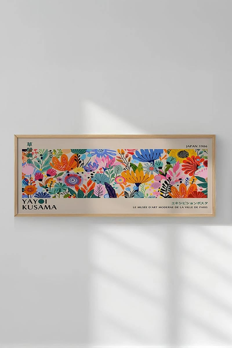 Pikturë dekorative me kornizë, Wallity, Artsmdfyty1-3370, shumëngjyrëshe, 33x70cm