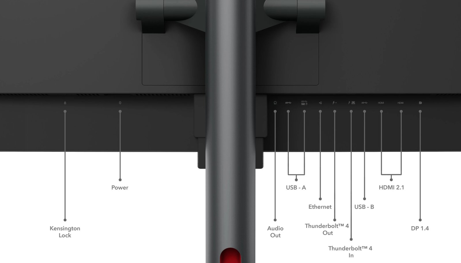 Monitor Lenovo ThinkVision P49w-30, 49", DQHD, LED, Raven Black