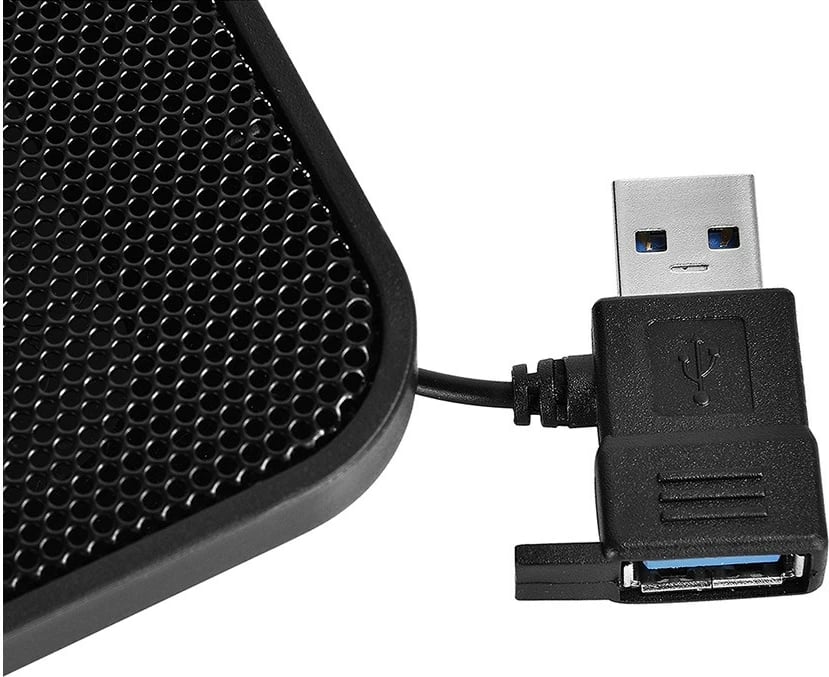 Padi ftohëse për laptop DEEPCOOL, U PAL, 15.6 inç, e zezë