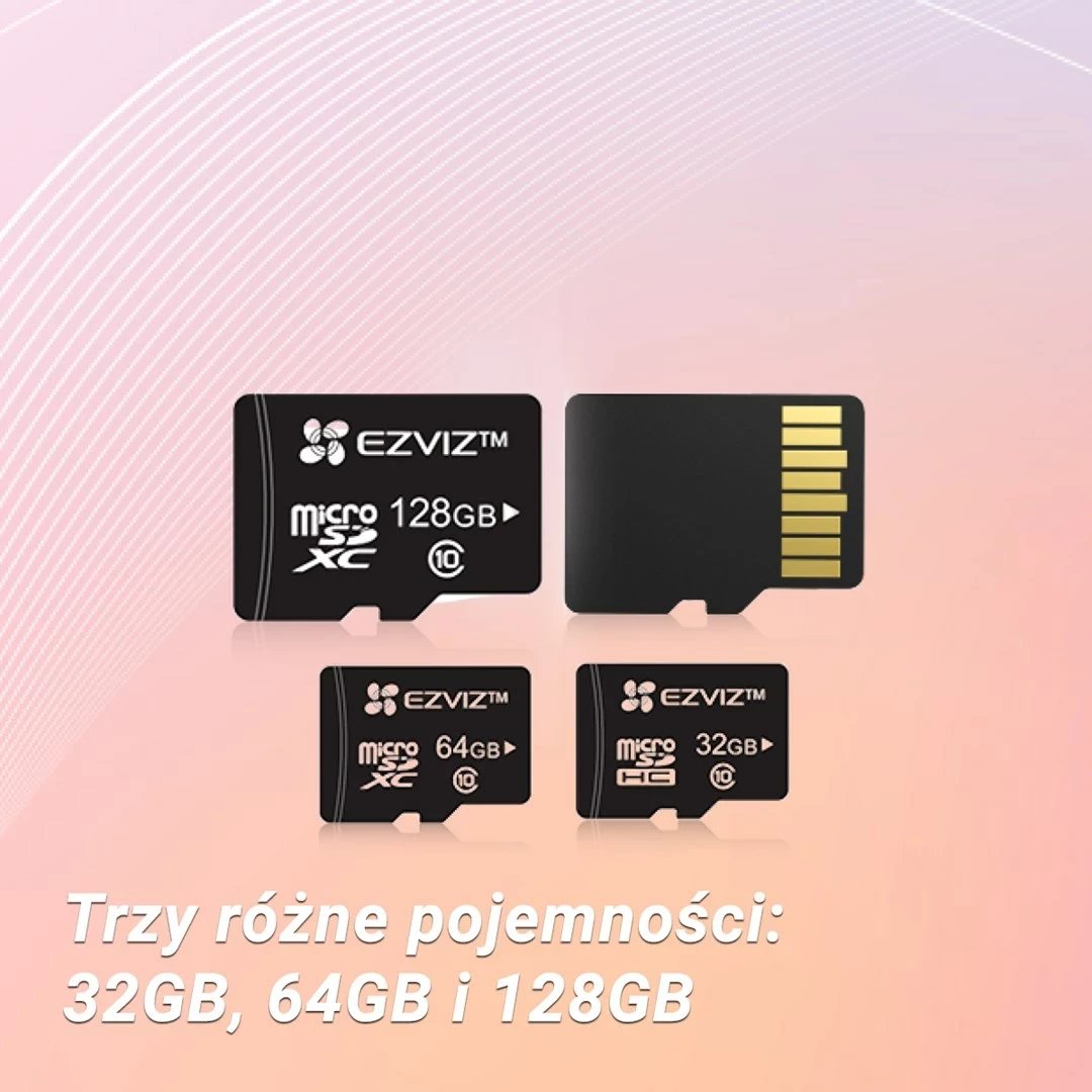 Kartë memorie MicroSD EZVIZ 32GB, MicroSDXC, Class 10, e zezë