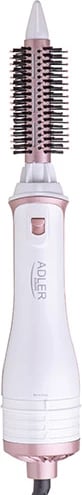 Stajler flokësh Adler AD 2027 1200W 5 koka ndërruese e bardhë perlë/rozë gold, set 5 aksesorë