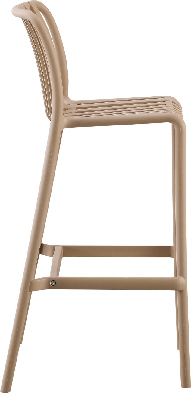 Karrige për bar polipropileni CONVEE FH6098.04 kapuçino 38,5x49,5x102Hcm