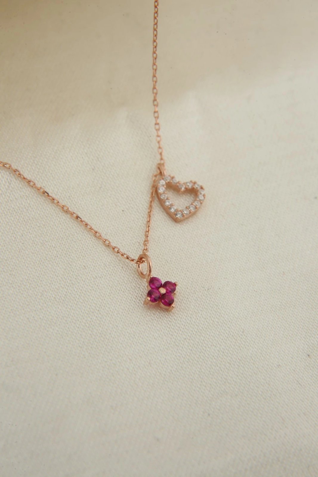 Qafore argjendi ngjyrë rozë gold Elika Silver, ELKSLVR7417