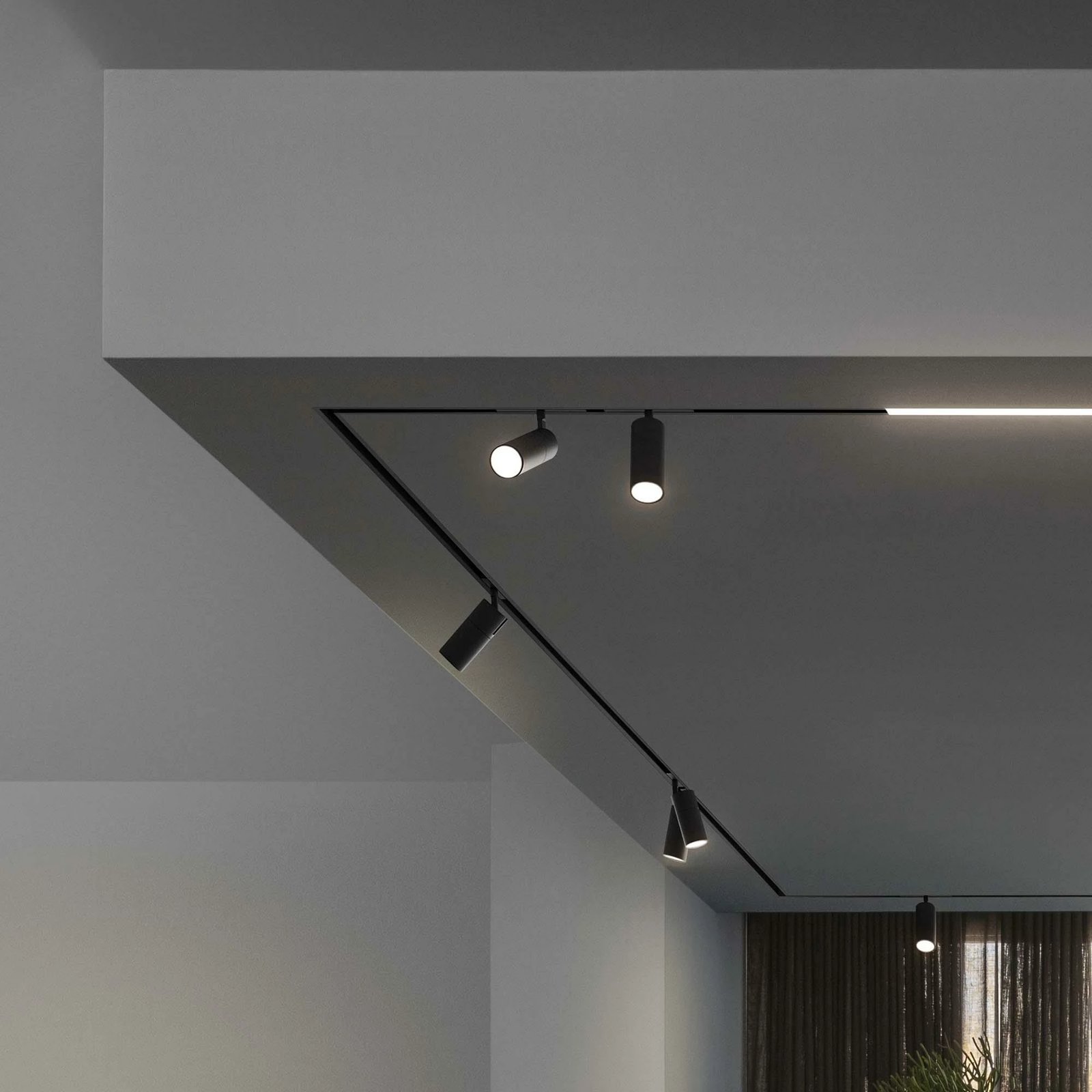 Sisteme Ndriçimi Ego track single 03w 3000k on-off