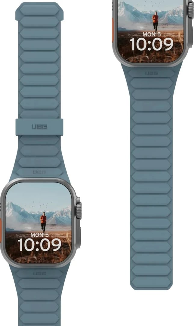Rrip silikoni për Apple Watch Ultra 2/Ultra, blu
