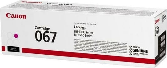 Toner Canon 067 (5100C002), rendiment rreth 1,250 faqe, Magenta