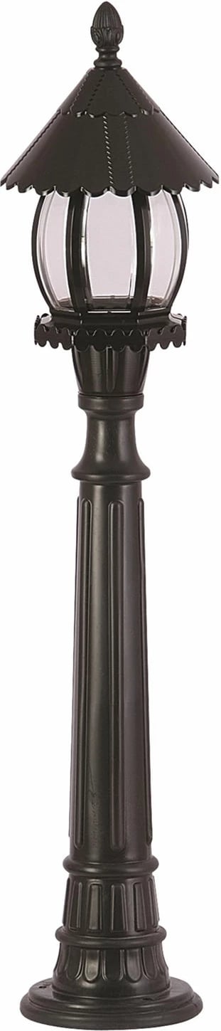 Llambë dyshemeje për jashtë, Opviq, e zezë, BSU-68184-BSY-M2-B