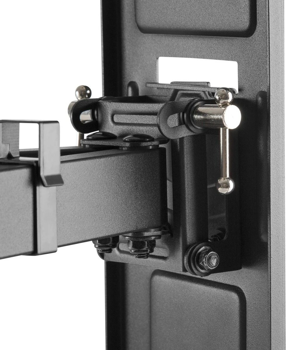 Mbajtëse muri për TV Maclean MC-881, për ekrane 37-80 inç, deri 60 kg, Metal, E zezë