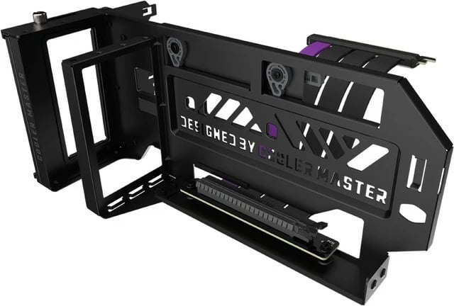 Mbajtës vertikal për kartelë grafike Cooler Master MCA-U000R-KFVK03, PCIe 4.0, i zi