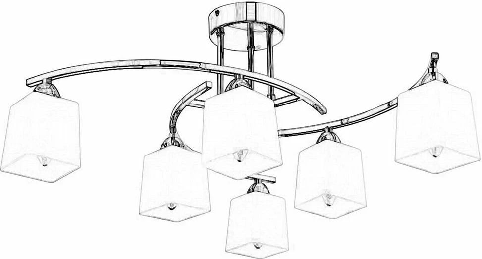 Llambadar Opviq, AV-1373-6K, krom