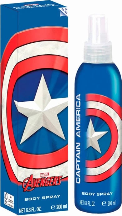 Body Spray unisex Marvel Avengers Captain America 200ml