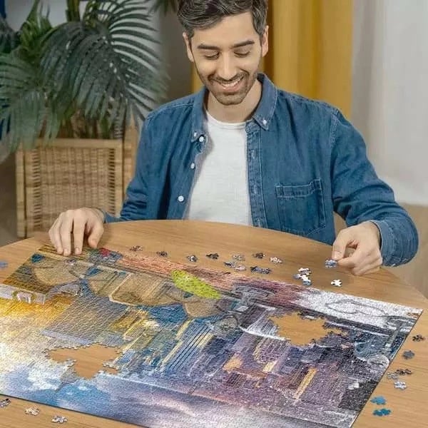 Puzzle 1500 pjesë Ravensburger Polska New York Summer & Winter, 80x60cm