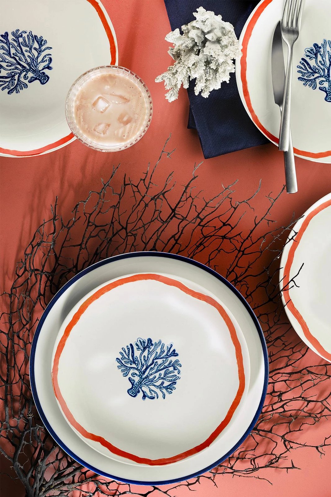 Set për shërbim torte (4 copë), Hermia Concept, NPHR25DUS4880923