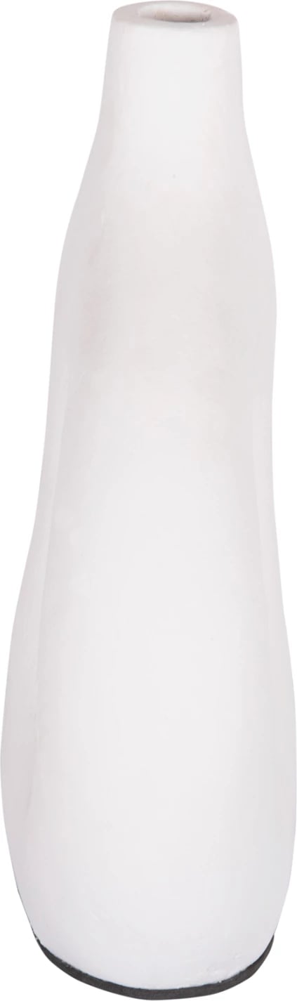 Vazo dekorative CLAYVON FH4413 terrakote, ngjyrë e bardhë, 23.5x8x24.5 cm